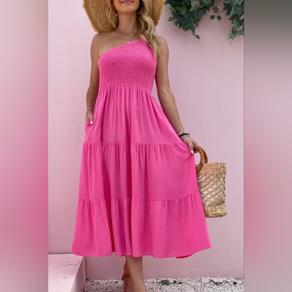 Take The Weight Off My Shoulder Tiered Dress